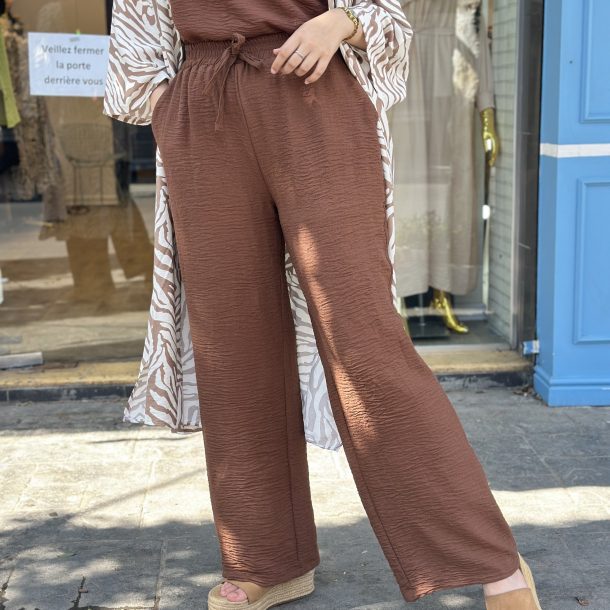 Summer pants Marron