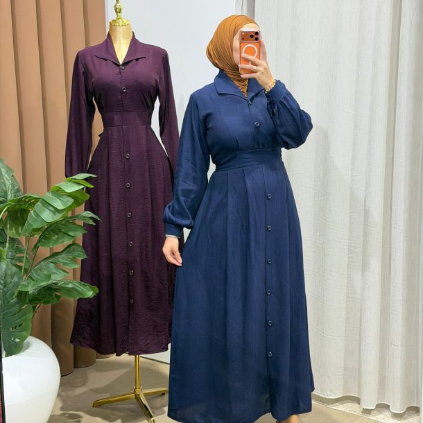Robe Sultana bleu marine
