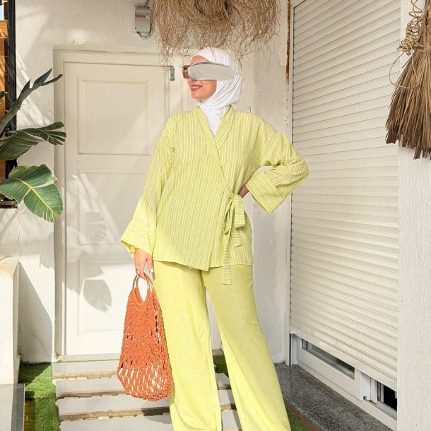 Strip set vert pastel