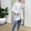 Chemise victorienne blanche