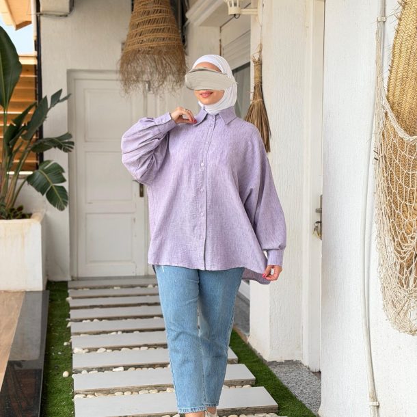 Marshmallow shirt Mauve
