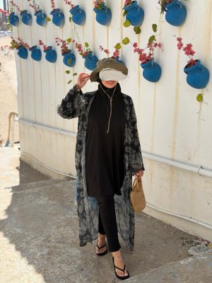 Burkini palmera Noir