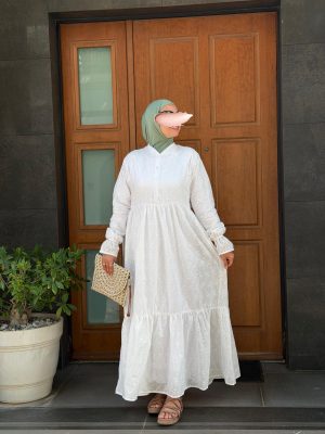 Robe broderie anglaise