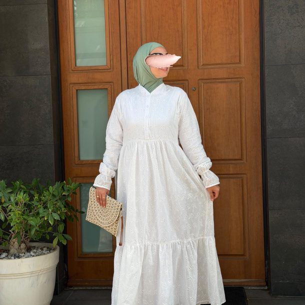 Robe broderie anglaise