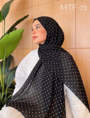 Foulard à motifs