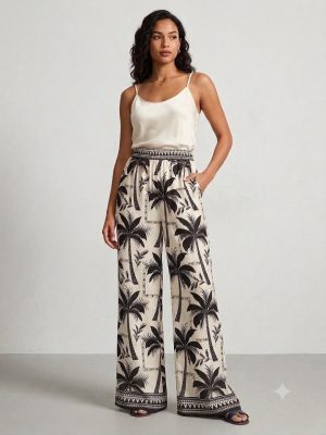 Pantalon Hawaï noir