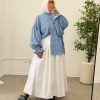 Tunique Vichy bleu – Image 6