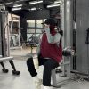 Haut de sport bordeaux – Image 4